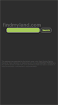 Mobile Screenshot of findmyland.com